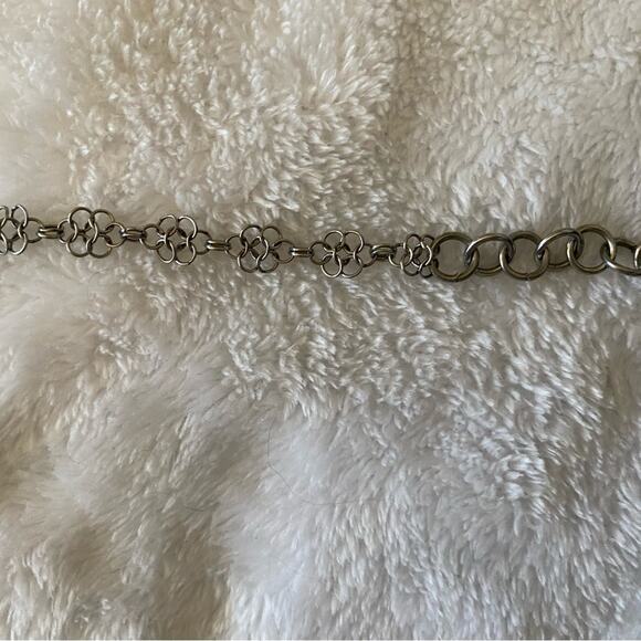 15” Clasp Marked Solid Copper Chandelier Necklace Hematite stones - Picture 7 of 10